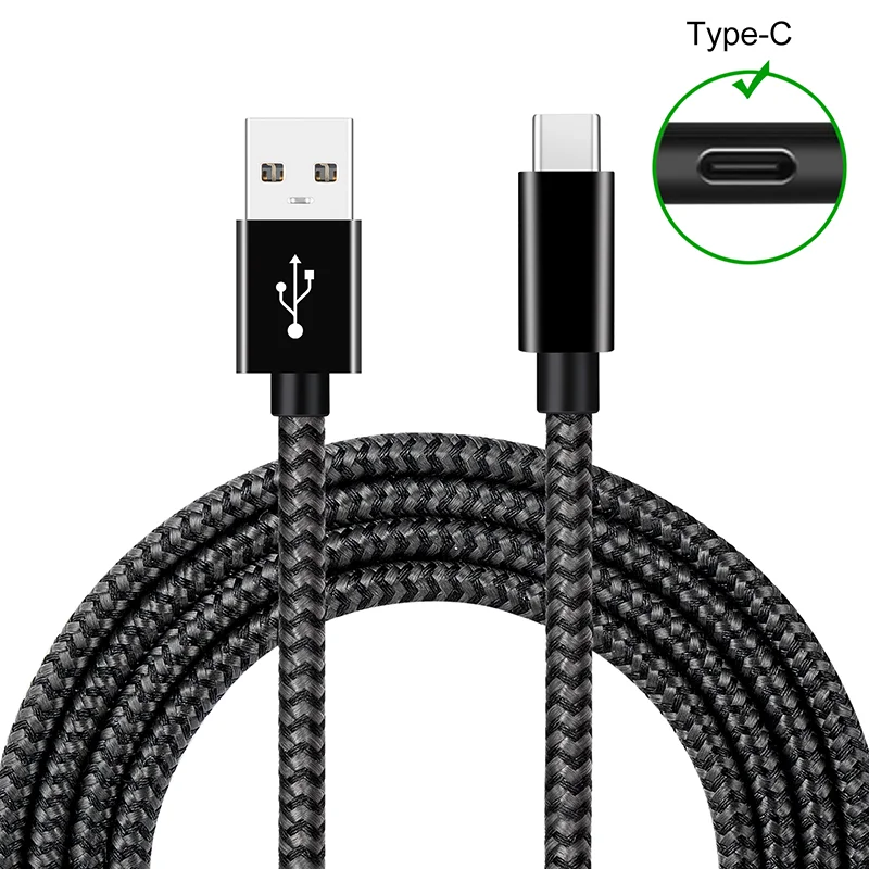 USB C Cable USB Type C Charger 3A Fast Phone Charging Cord Type-C Cable Foe Mobile Phone