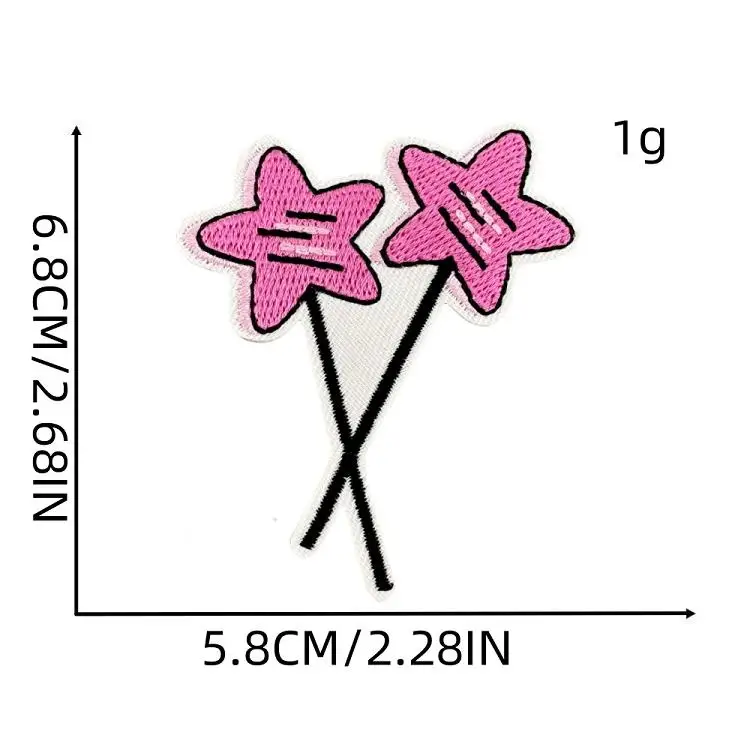 Wholesale RTS  western yall iron on denim patches in bulk heat press small size tiger mascot cowboy hat patches for hat making