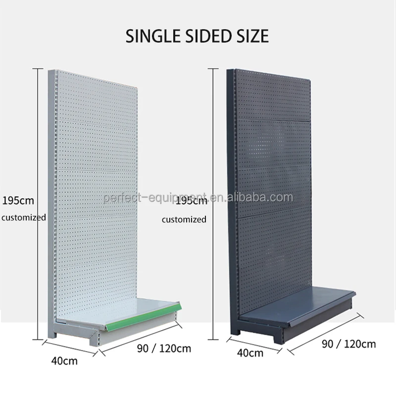 Portable product display shelves grocery store shelf design shelves for retail store supermarket display rack for hanging items