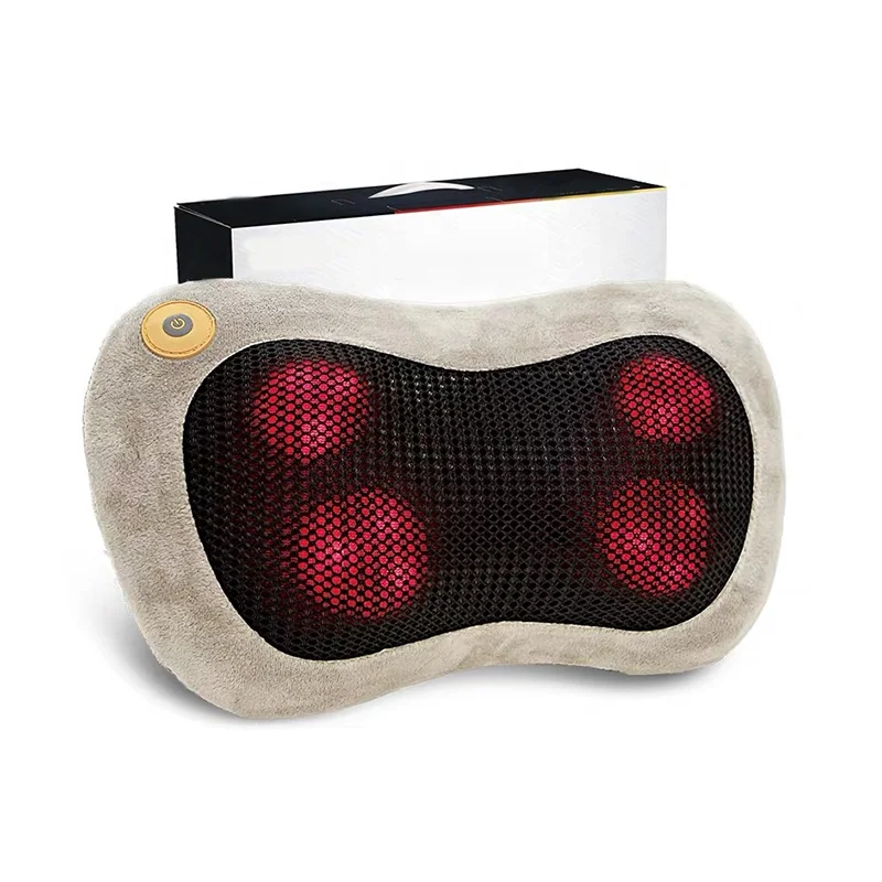 Chinese factory custom high quality massager machine electric  multi-purpose heated neck shoulder massage pillow