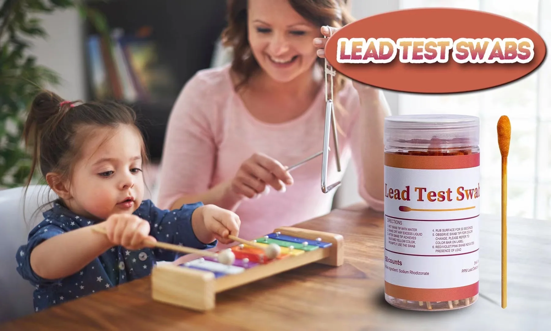 hot selling lead paint test kit lead test swabs