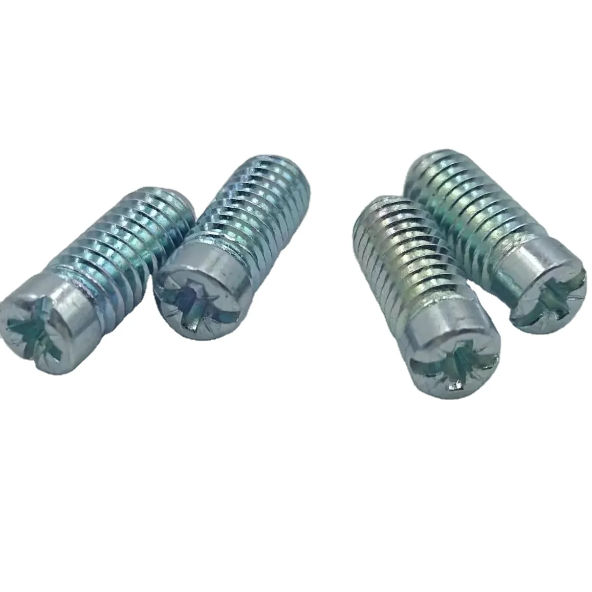 M6 Burnished Stainless Steel Flat Grub Screws Set Metal Socket Screw Hex Head Visseries Confirmat Screw Metric Measurement