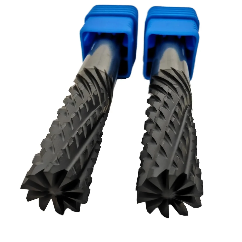 High Quality OEM Customizable Carbon Fiber Composite Milling Cutter PCD Diamond Coating End Mill for Composite Materials