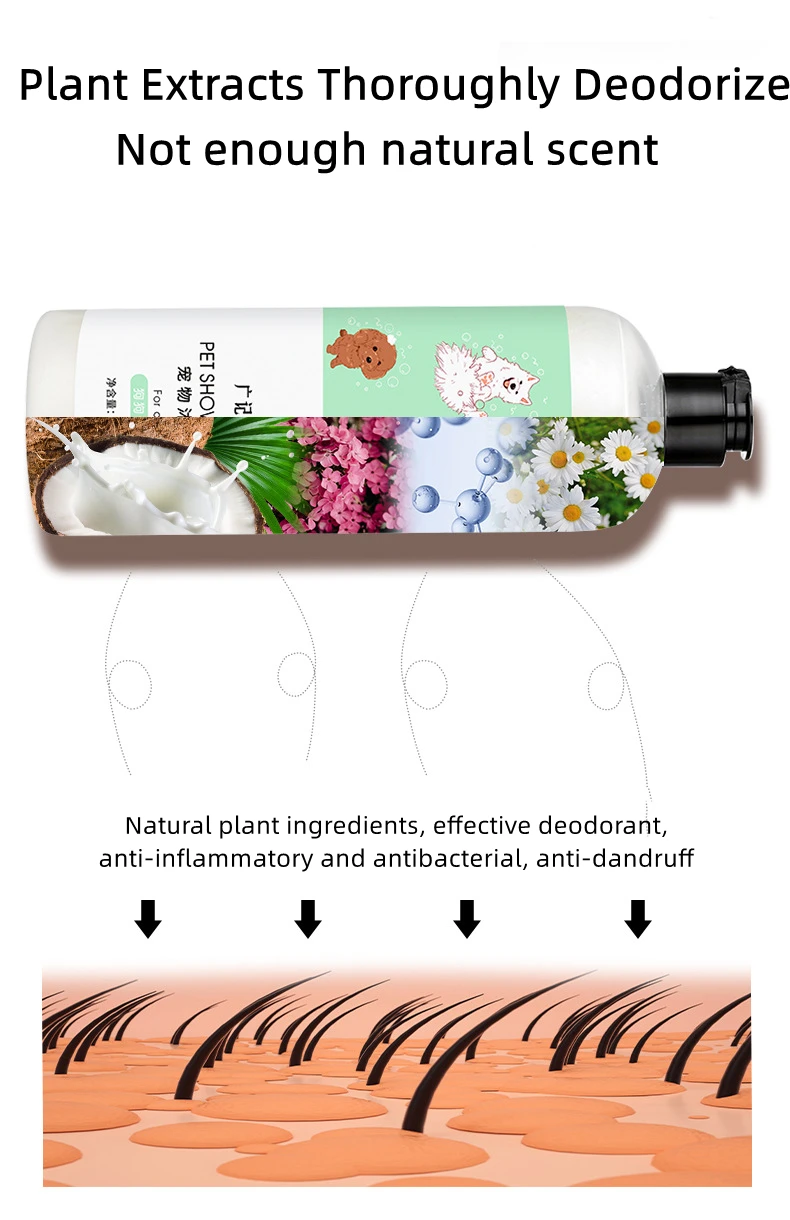 Professional Dog Shampoo Coconut Dog and Cat Shampoo Dog Shampoo and Conditioner Organic