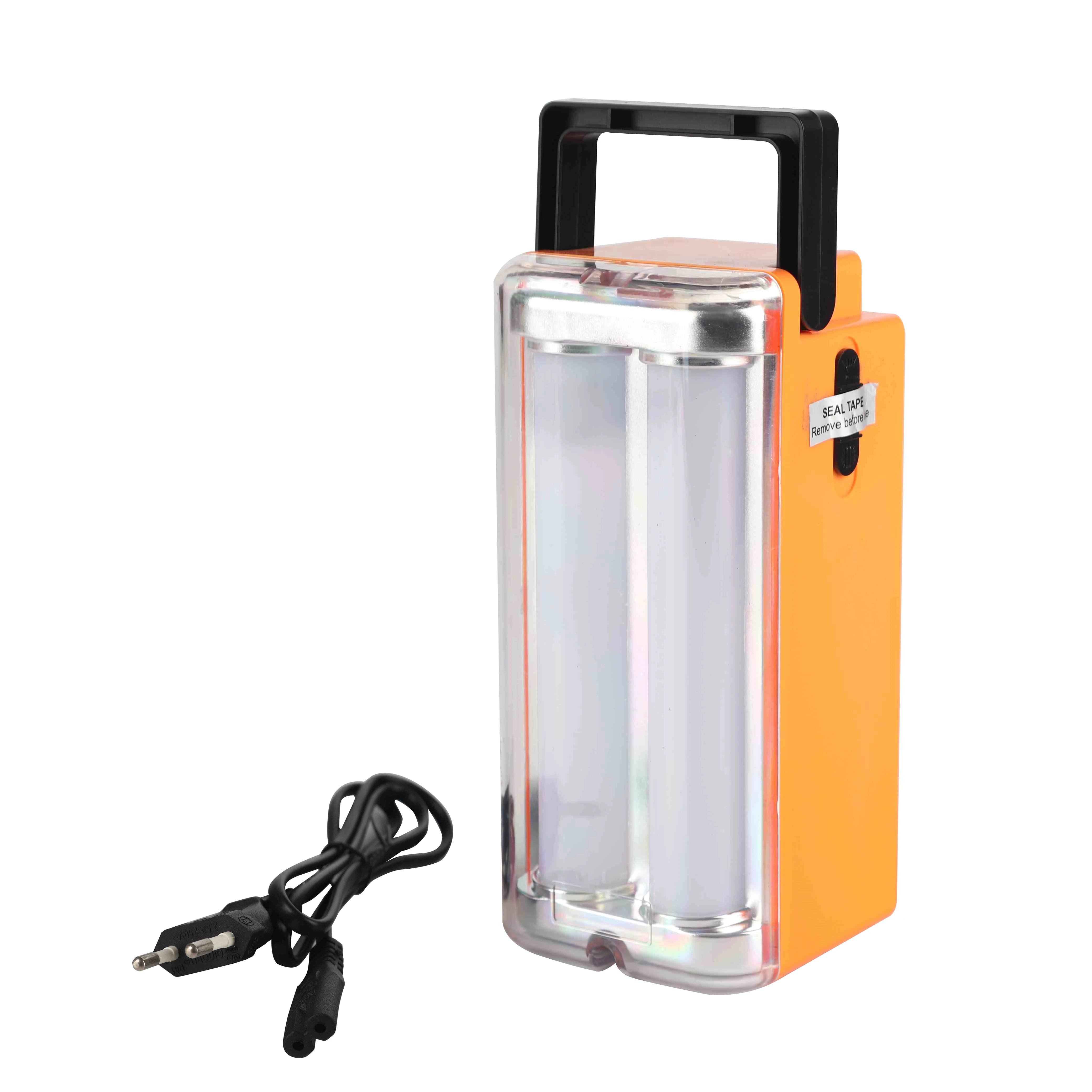 2pcs of LED Tube Rechargeable Emergency Light with FM radio rechargeable lamp with radio