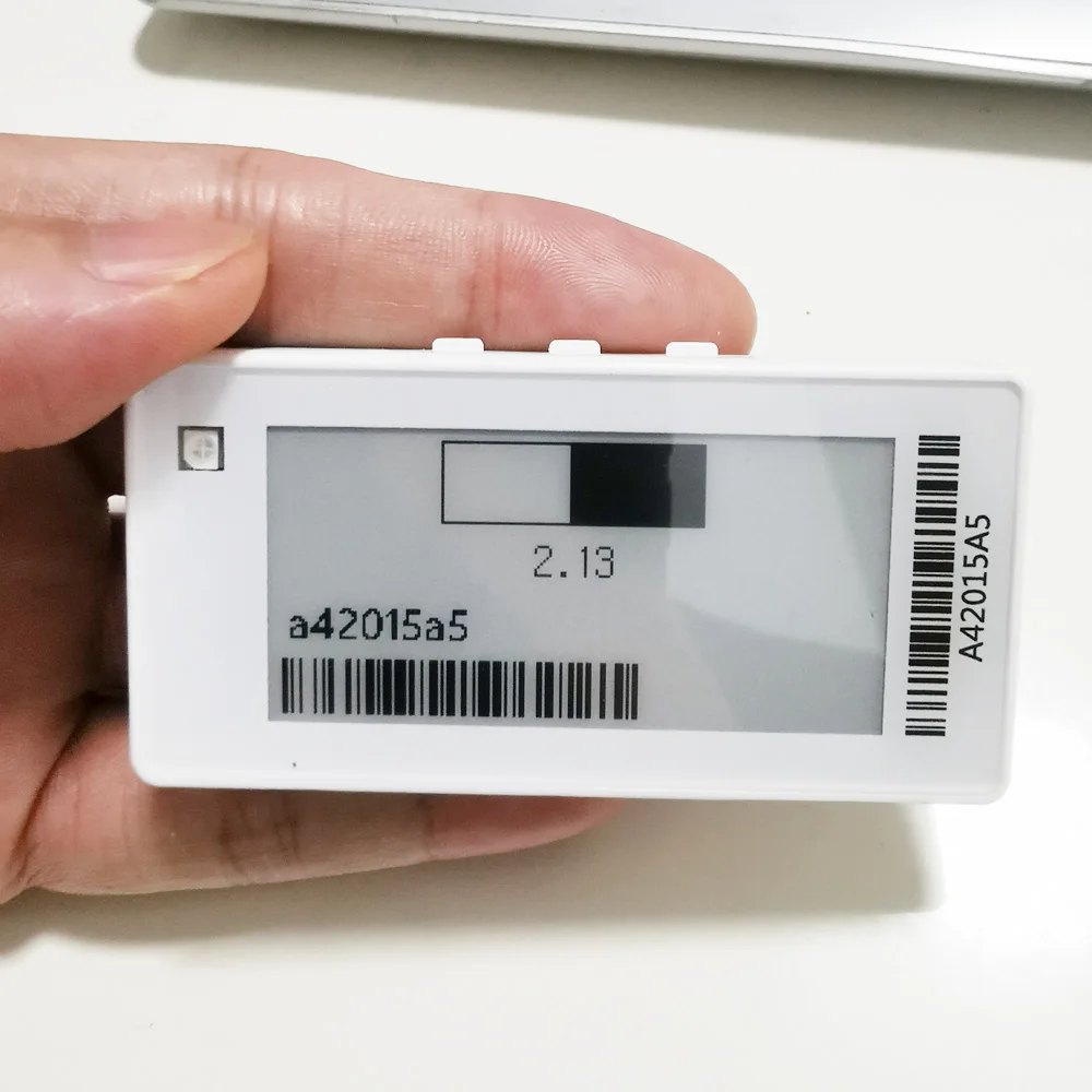 supermarket E-tag Freezer digital price tag 2.13inch freezer ESL tag for refrigerator use in supermarket