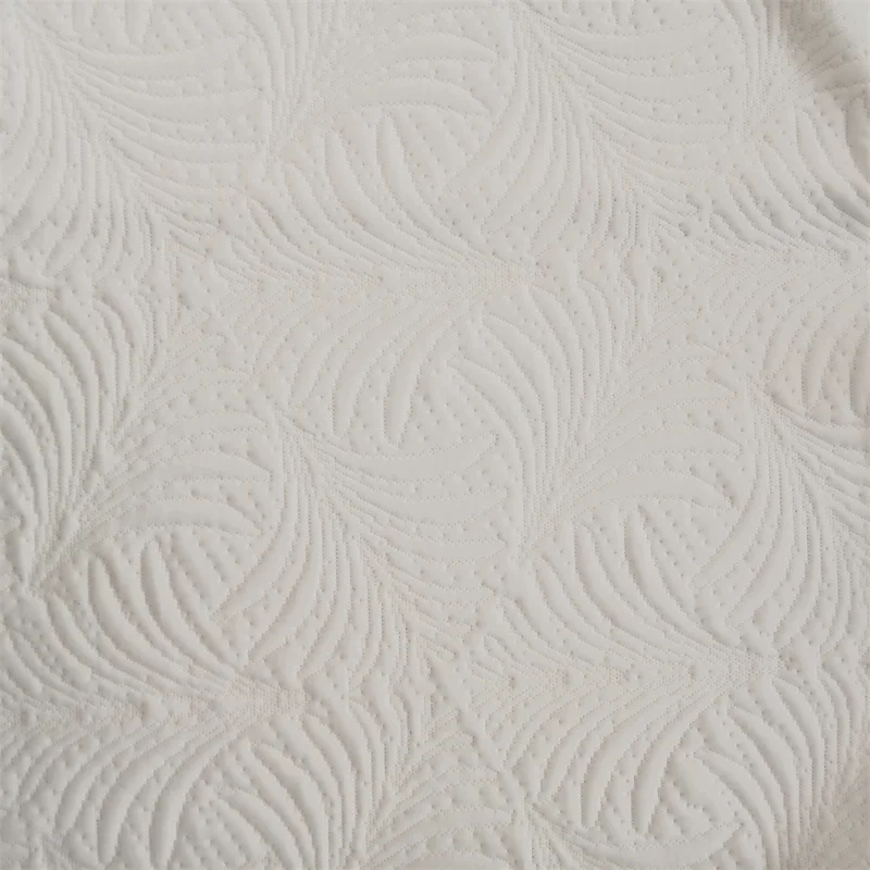 Однотонная вихревая технология вращения, домашний текстиль, односторонняя жаккардовая трикотажная ткань для матраса