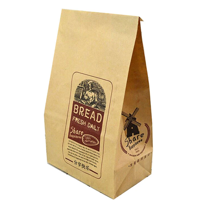 Paper Bag 25kg 20kg Food Grade Potato Flour Sugar Packaging White Kraft Paper Chemical Package Paper Sacks Manufacturer