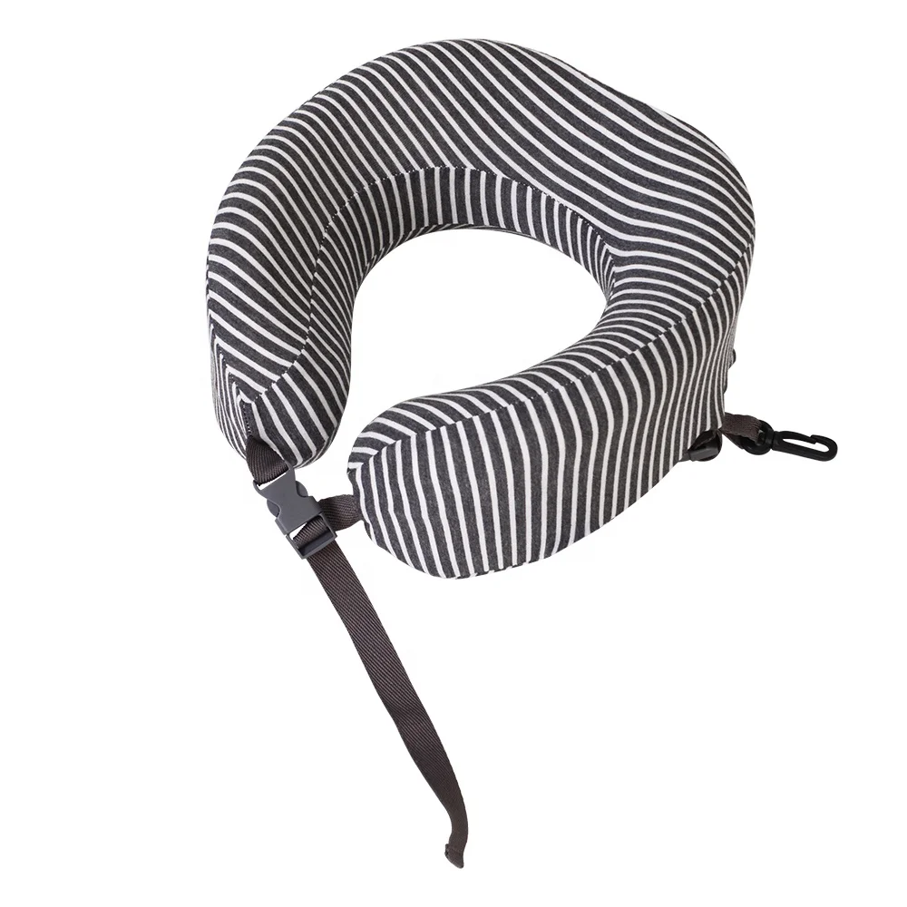 
Christmas gift soft u-shaped memory foam travel neck pillow 