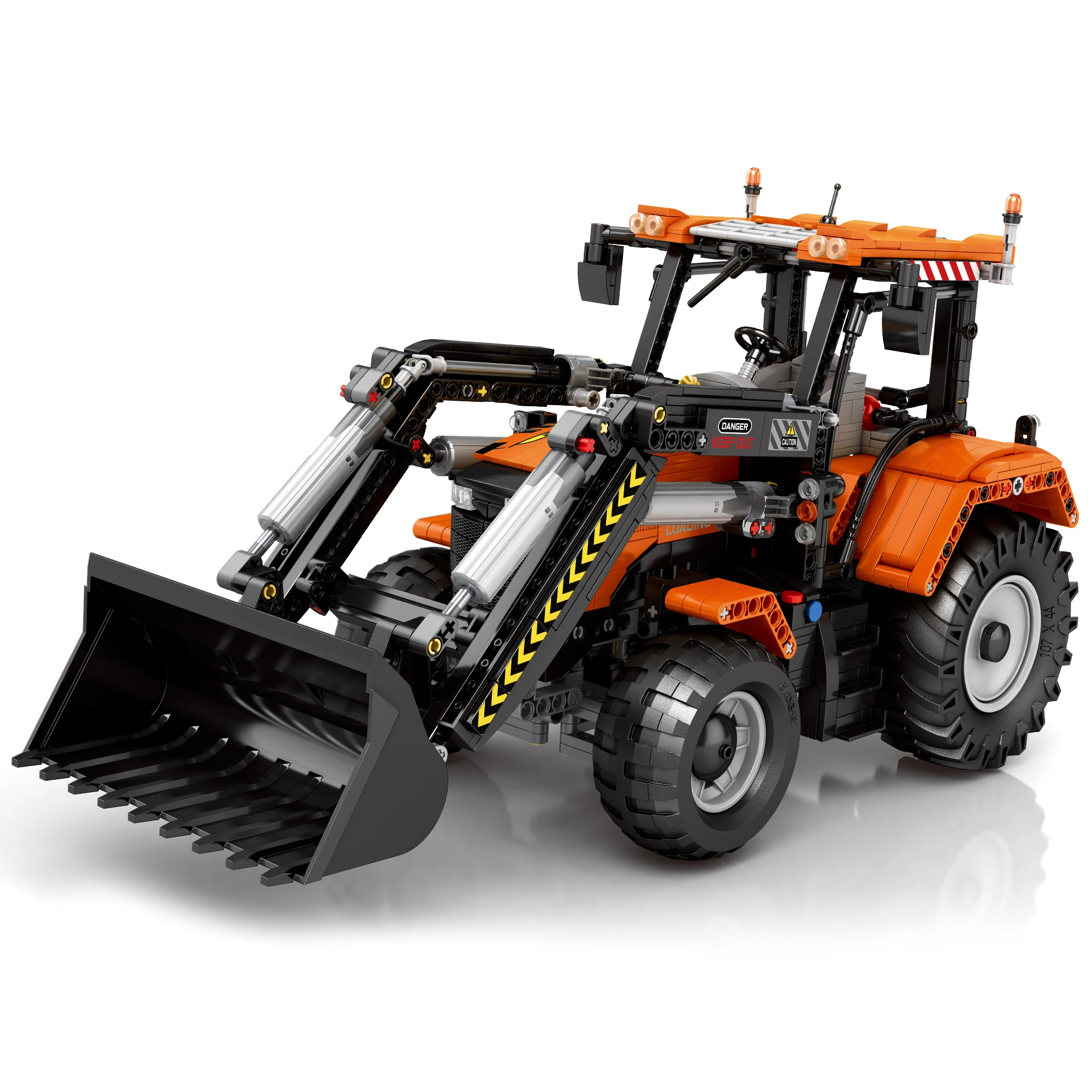 Новый Reobrix 22024 RC и приложение для загрузки трактора строительные блоки головоломки игрушки мальчиков модели подарки