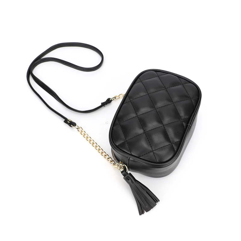 Tas Children PU Fashion Women Modern Girls Mini Chain Crossbody Bag Shoulder Sling Bags Fashion Handbags Lady Handbag