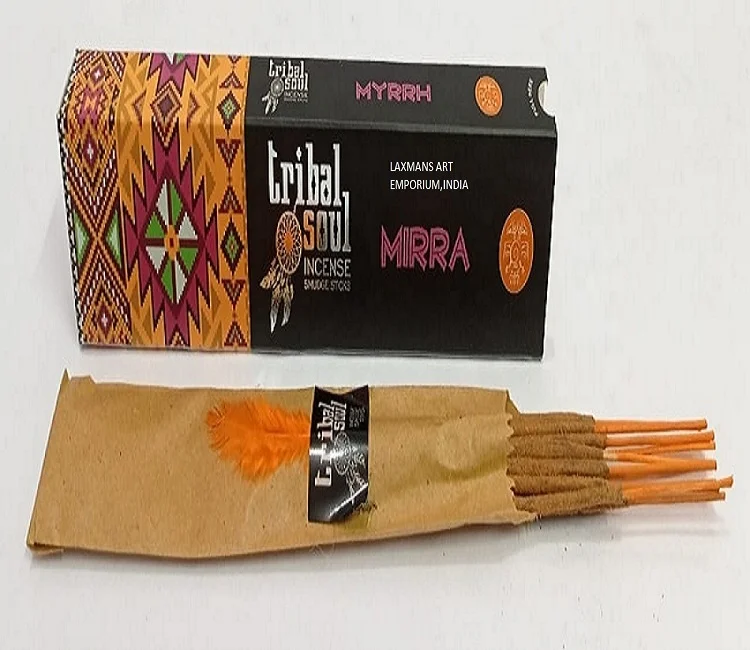 Hot Selling Popular Fragrance Hari Darshan Brand Mirra Perfumed Incense Sticks Pack Wholesale