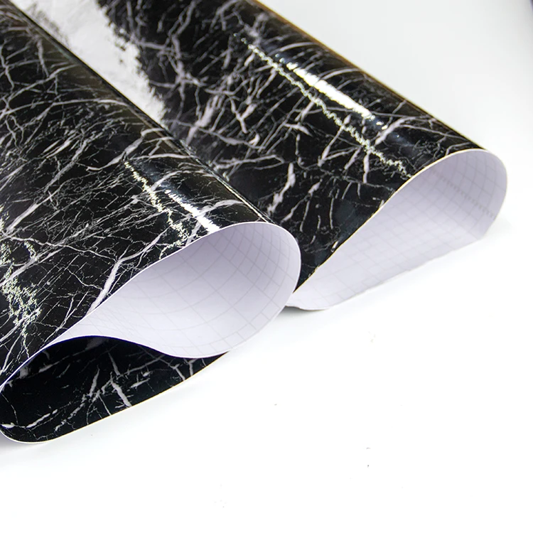 PVC and PVC decorative wood grains are diversified and specialized self-adhesive films.