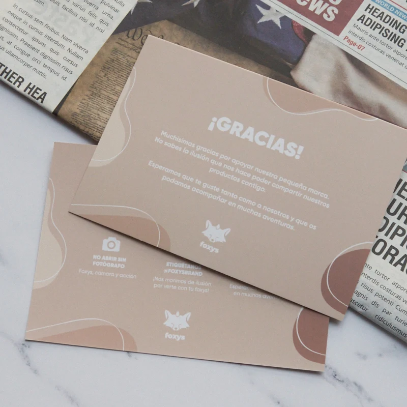 china manufacturer made luxury paper business name card thank you greeting card for small business