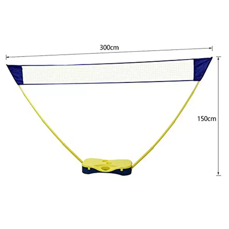 Factory direct outdoor gym sports portable wholesale backyard practice training badminton net