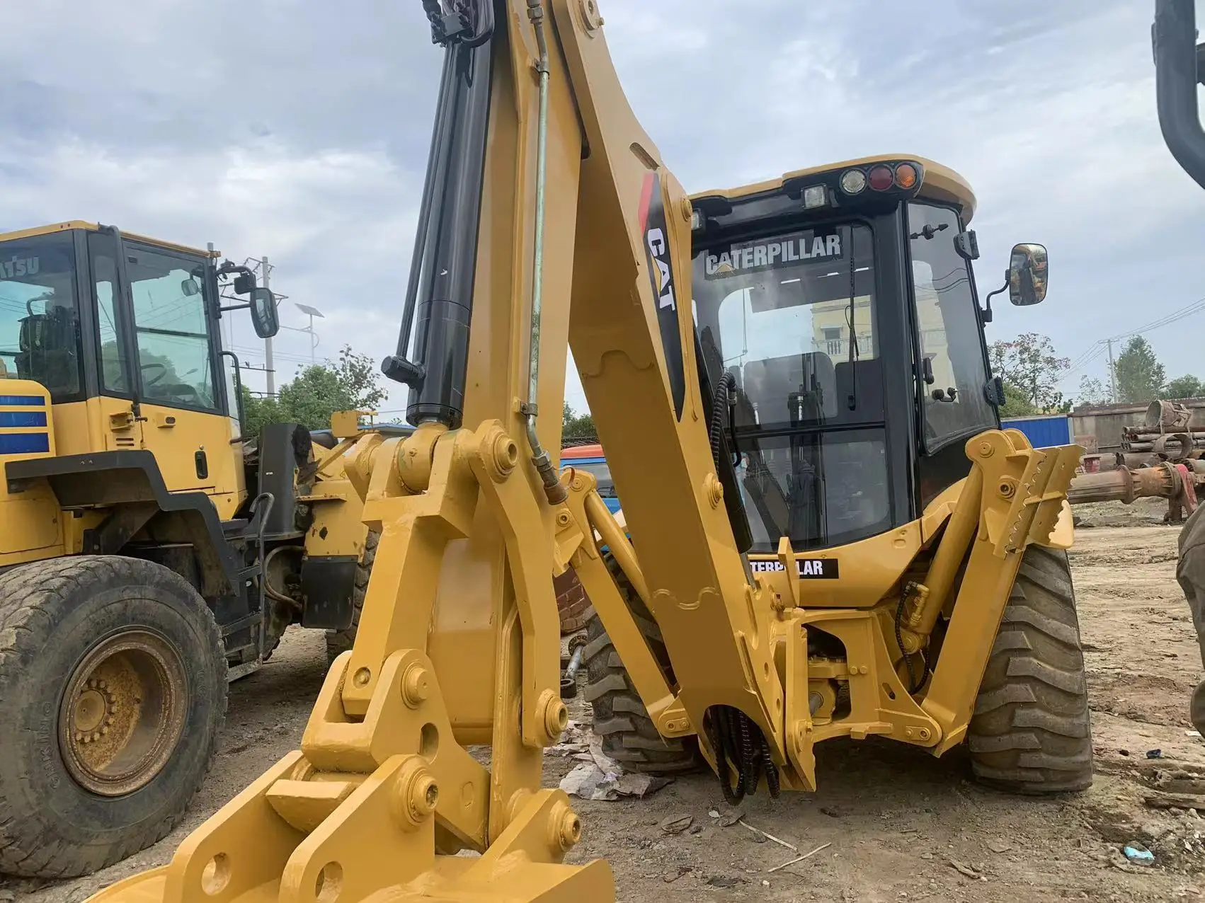 Competitive  price Used CAT 420F CAT Backhoe Loader 420F
