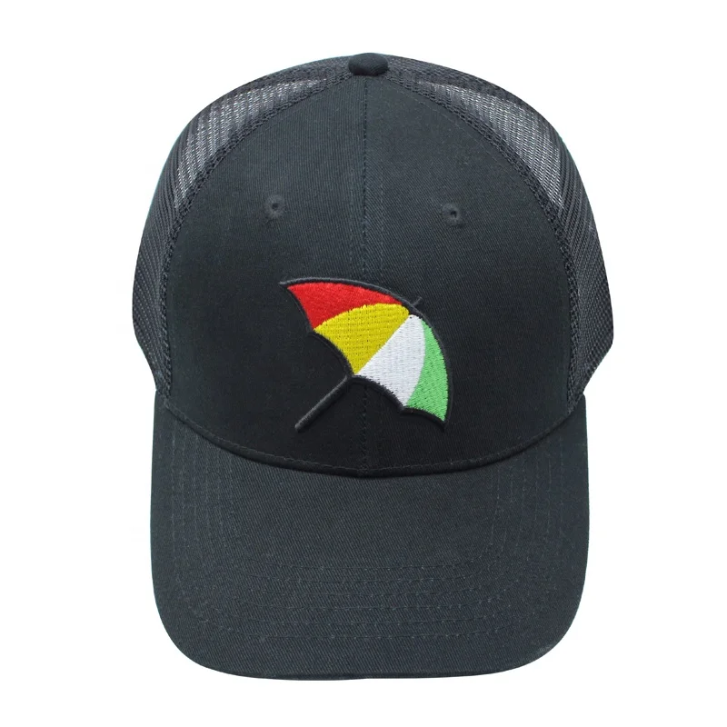 Custom Summer Fashion Breathable Cap Mesh Trucker Hats with 3D Embroidery Logo for men women