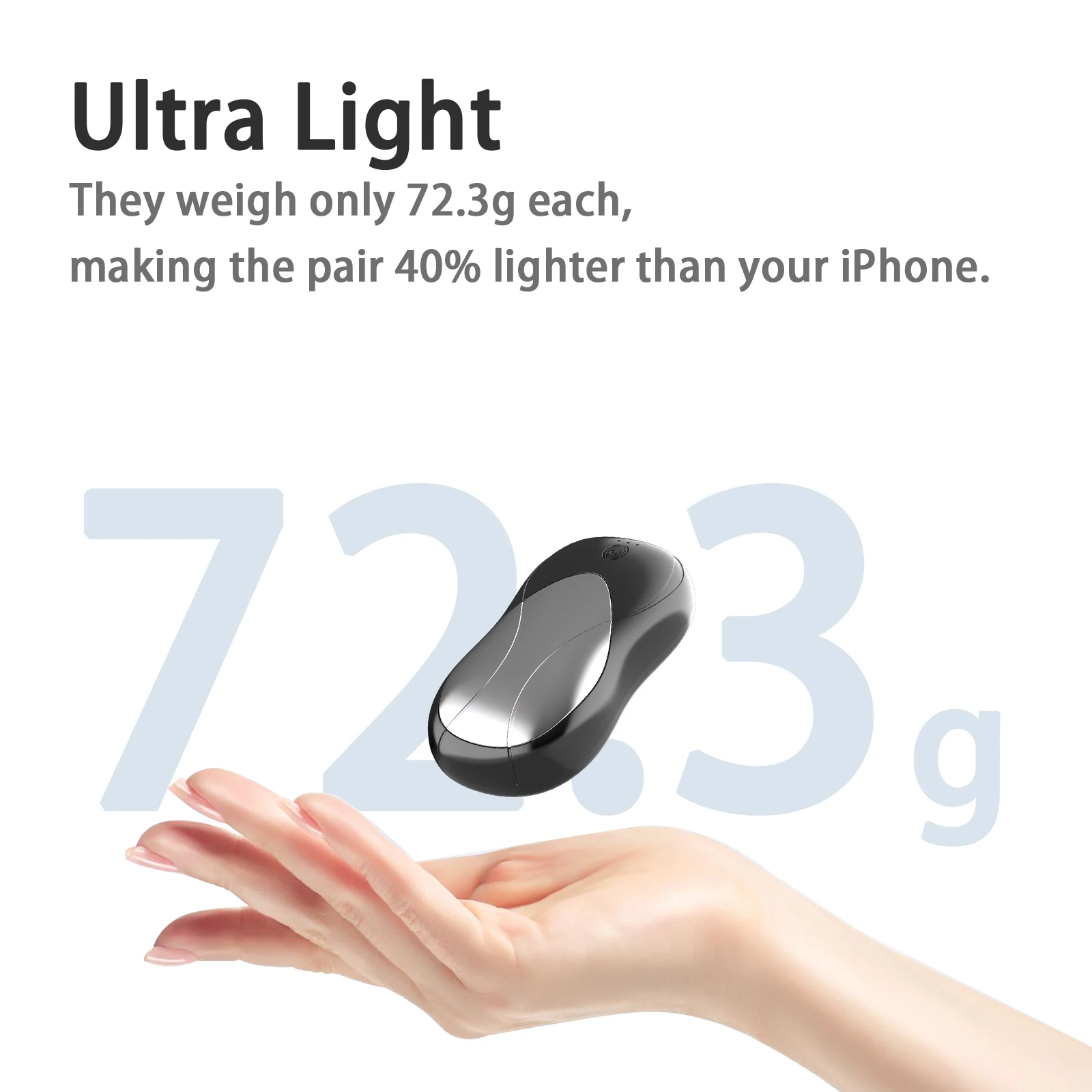 New Magnetic Usb Charging 2 En 1 Portable Electrical Cute Winter Hand Warmer  For Winter Mini Heater With Powerbank Battery