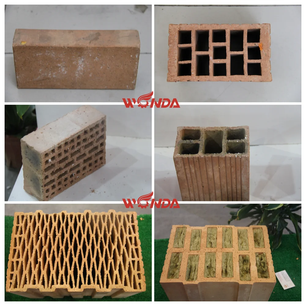 Vacuum logo clay brick machine earth mud brick making machinery for brick factory in India