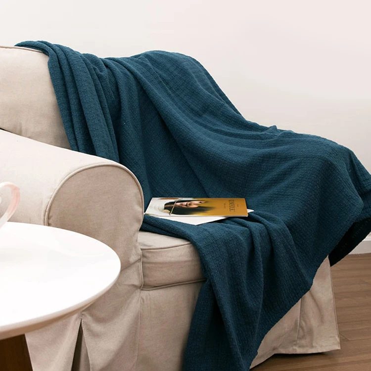 luxury Summer office air conditioning sofa quilt nap blanket