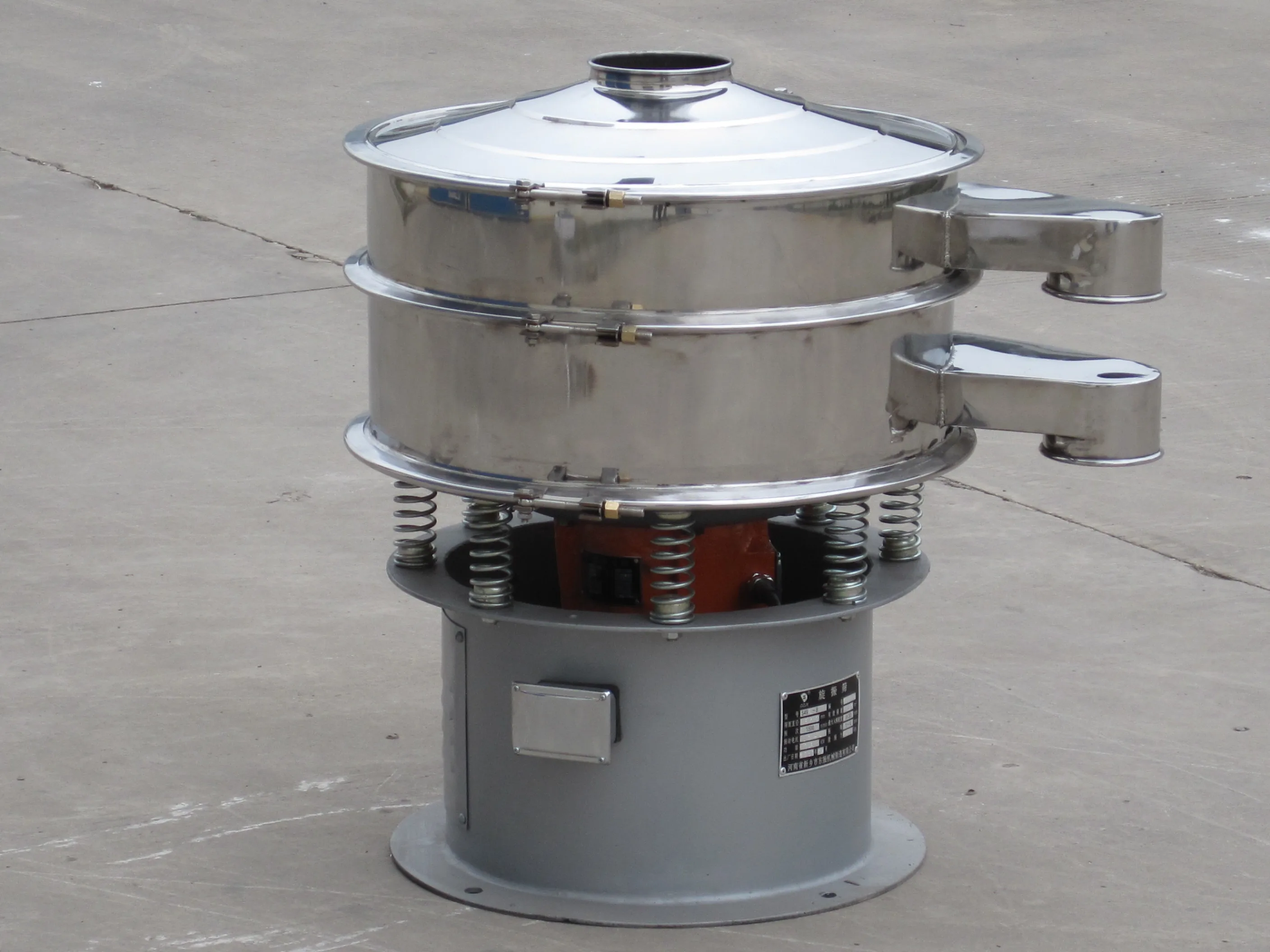  Пищевой пшеничная мука порошка vibro sifter круговой с вибрирующим вращающимся экраном портальных ЧПУ