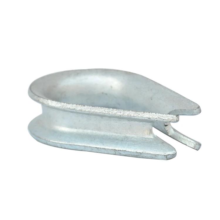 Горячеоцинкованная сталь G414, тип США, наперсток для проволочного троса