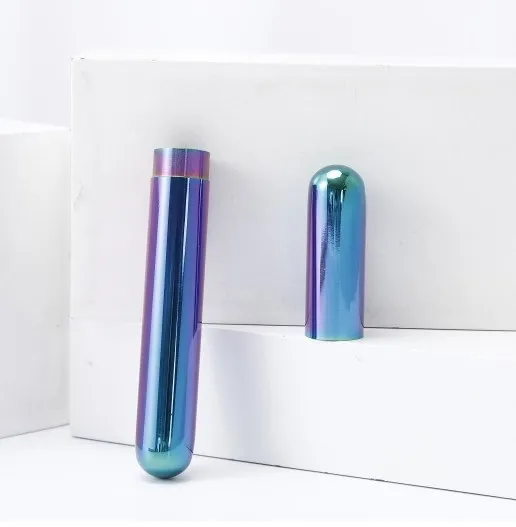 Custom logo portable stainless steel cooler moisturizing humidor holder smell proof metal case silver cigar tubes