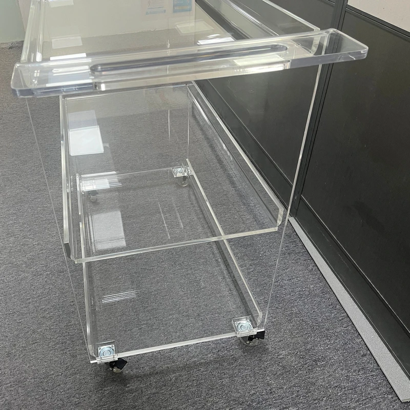 Acrylic coffee table transparency rectangle coffee table