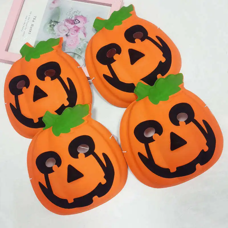 Wholesale Smile Halloween Pumpkin Mask for Kids Pumpkin Decoration for Halloween Costume Mask Party