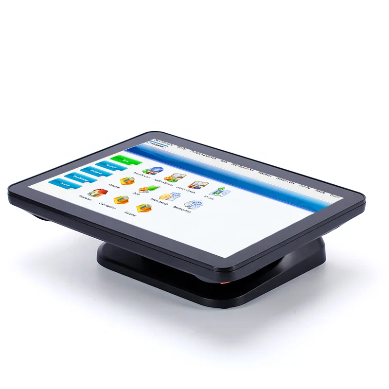 Touch screen all-in-one POS system restaurant point of sale system Windows/android POS terminal software store cash register pos