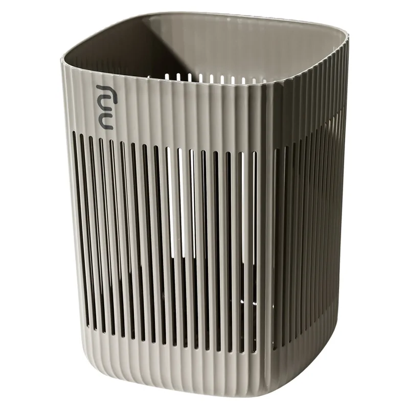 Household Large Hollow-carved Plastic Trash Can Garbage Bin Bathroom Nordic Modern Waste Basket