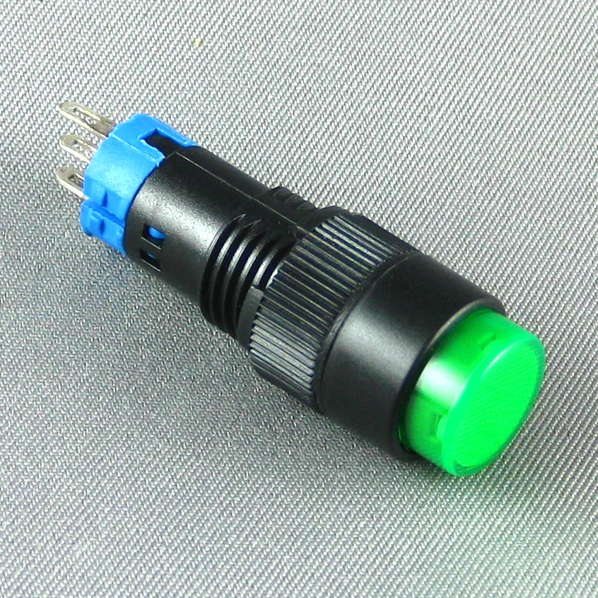 10mm LED 24V Plastic Indicator Light machine buttons with lighting