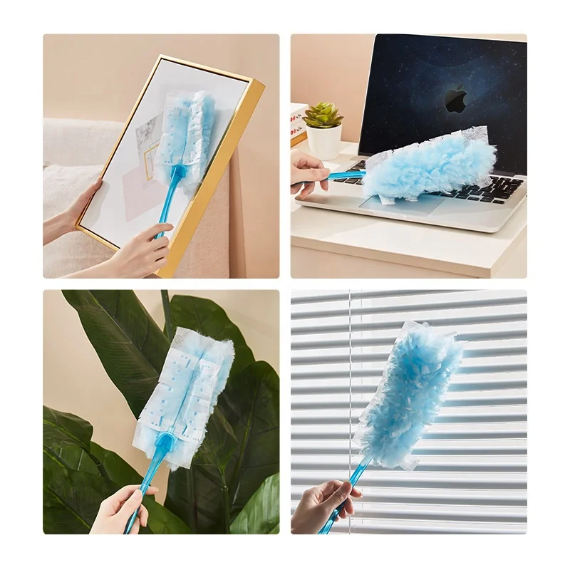 High Quality Popularity Microfiber Cleaning Duster Custom Logo and Packing Household Cleaning Tools&Accessories