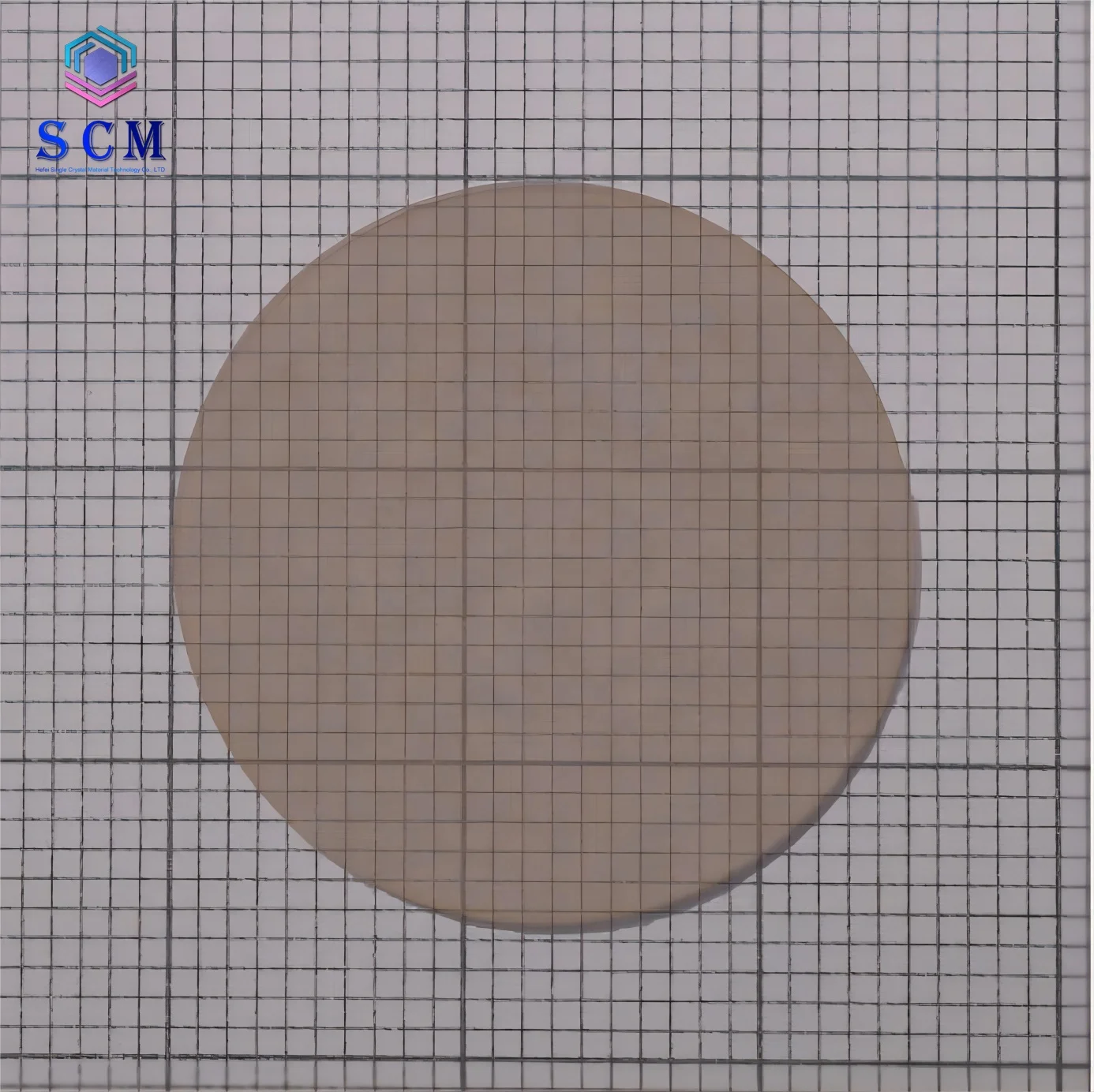 Diameter 25.4mm Aluminum nitride single crystal wafer Semiconductor single crystal substrate AlN