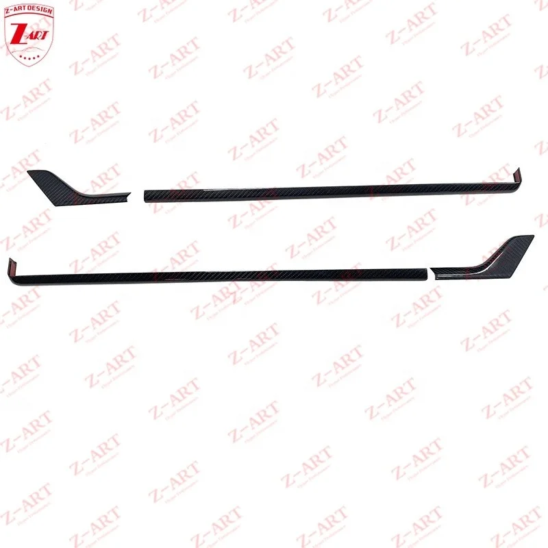 Z-ART Dry Carbon Fiber Interior Parts For Porsche 992 Carbon Fiber Dashboard+Door Handle Cover for All New 911 Interior Kit 2018
