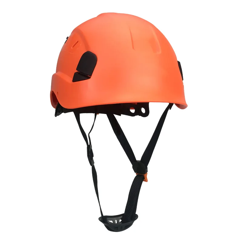 ANT5PPE ANSI Z89.1 6-point Ratchet Suspension System ABS Orange Construction Safety Helmet without Visors