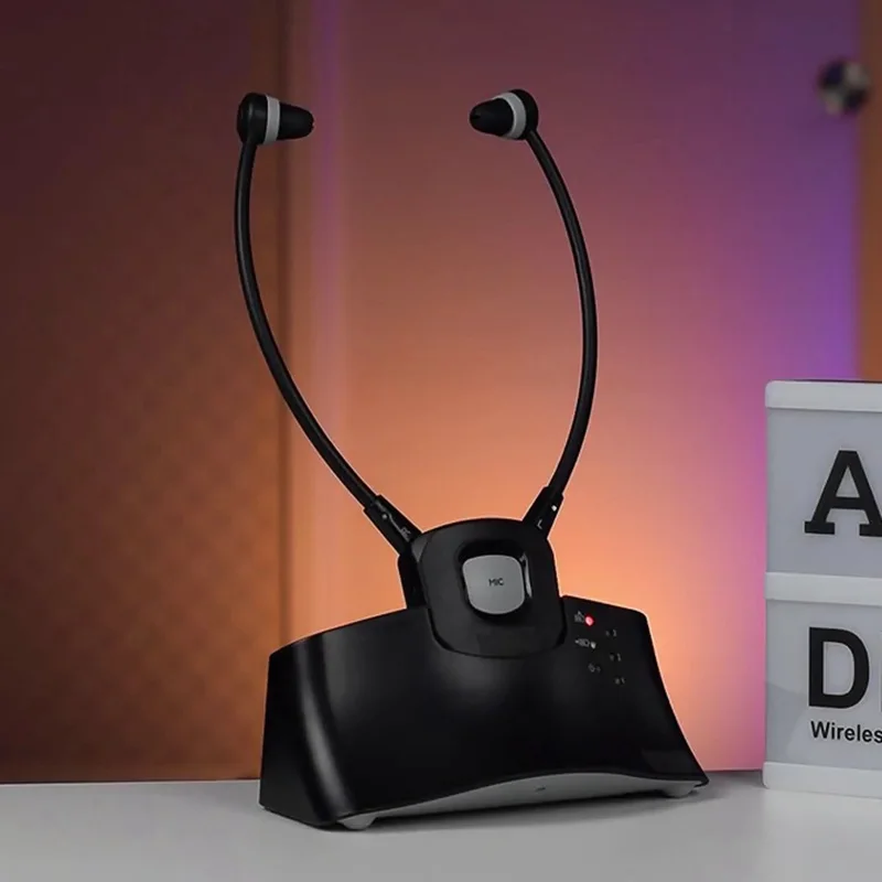 2023 New Style ear-hook In-ear Wireless Hearing Aids headset for TV watching