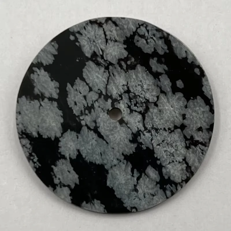 Factory Custom New 28.5mm Sandstone Stone Large Dial Watch Luxury Aventurine Watch Dial for Seiko NH35 Movements