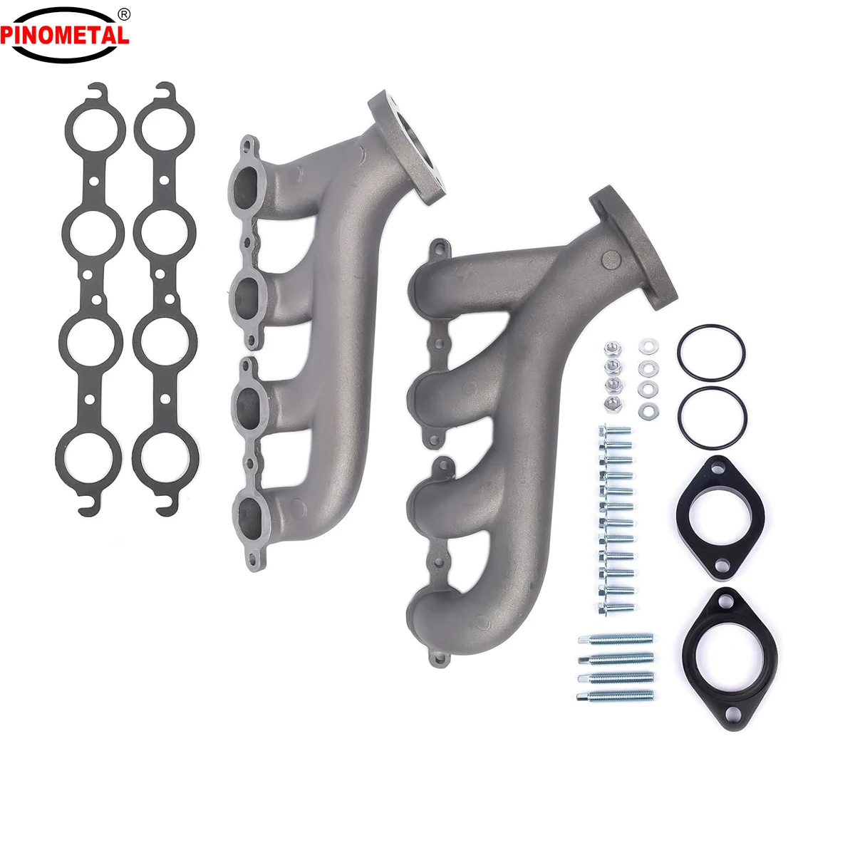 LS Swap чугунный выпускной коллектор 9988-R-BLEM совместим с Chevy LS1 LS2 LS3 4.8L 5.3L 6.0L