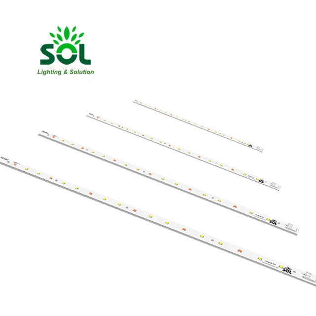 Customize 3W 5W 7W 9W DC 24V Cob Fluence Strip Led Grow Light Modules