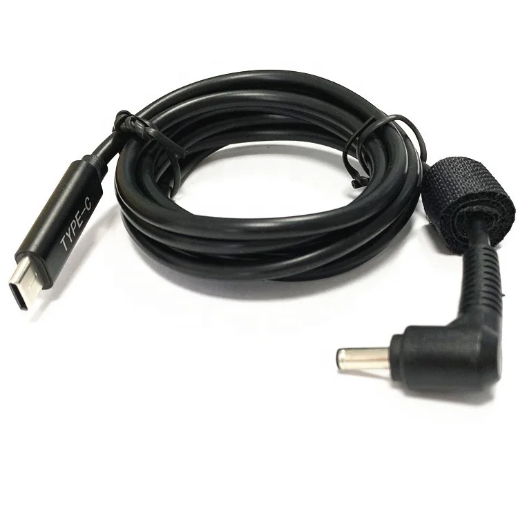 
1.5m power cord type c to DC 4.0*1.35mm converter cable PD adapter for 65W Asus laptop Deluxe14 13 Computer 
