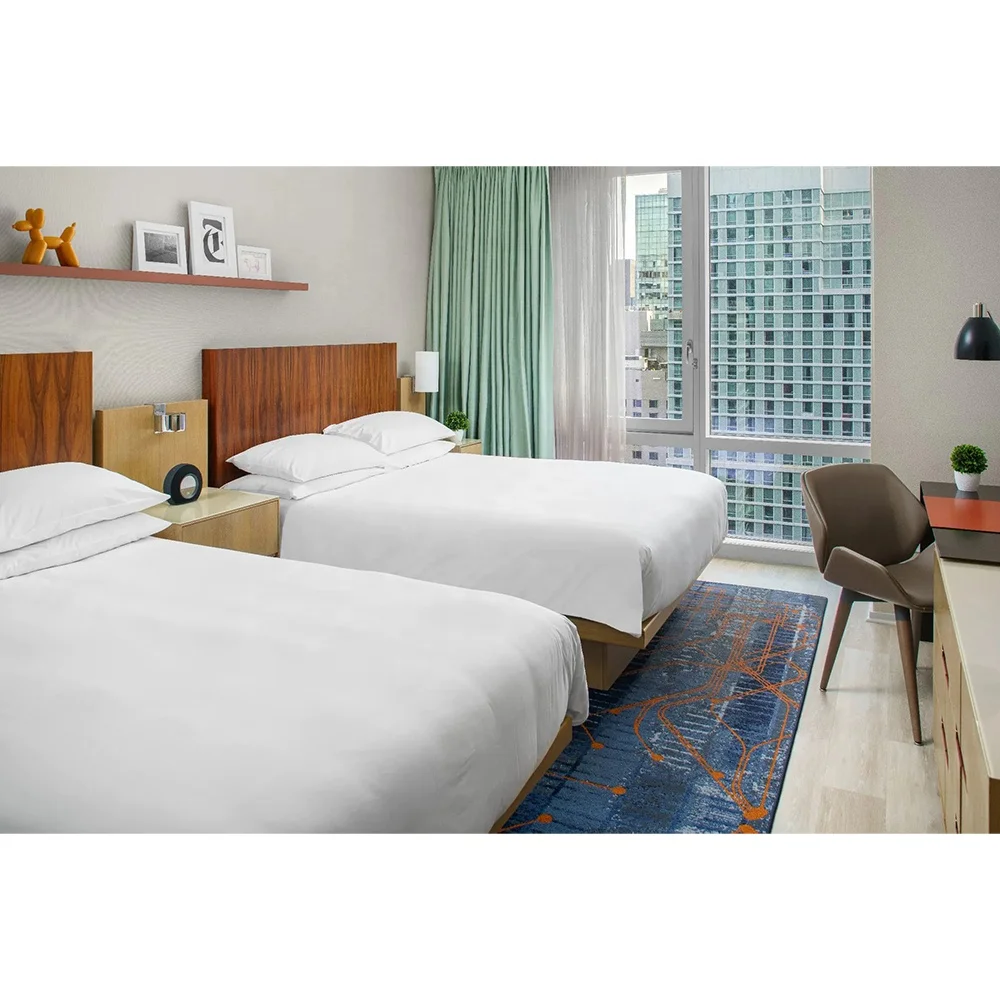 Hyatt Centric Well-designed Hotel Guest Room Furniture Stylish Hotel King Bedroom Furniture Sets