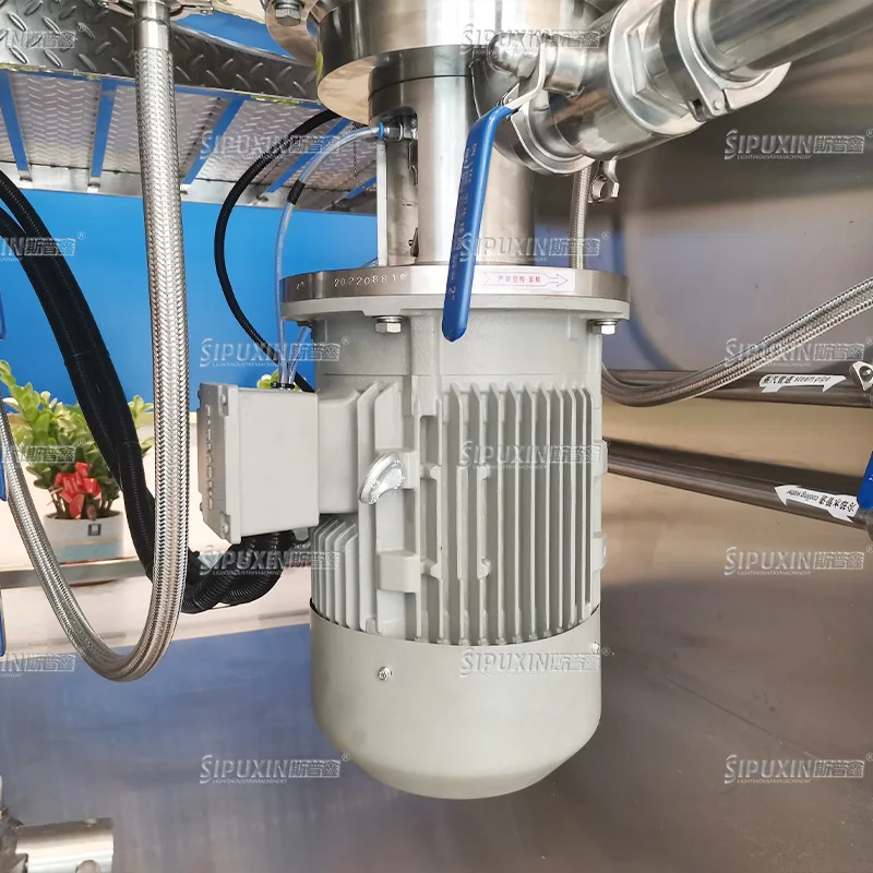 Sanitary Stainless Steel High Pressure Ultrasonic Homogenizer Mixer Cosmetic Liquid Soap Making Machine Mixing Machine