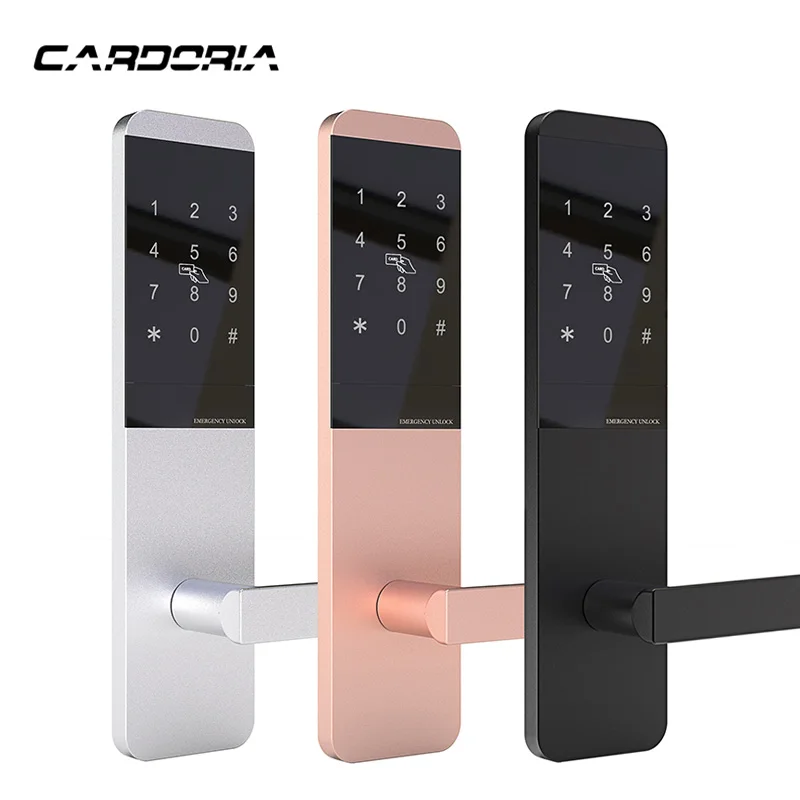 Security Ble Ttlock App Rfid Card Electronic Digital Hotel Lock For Hotel Apartment Airbnb