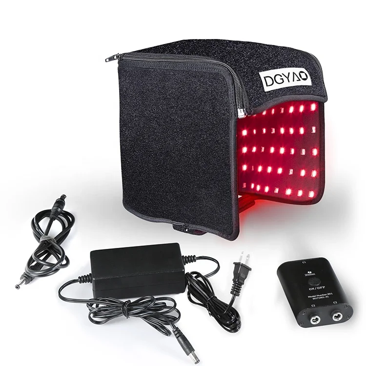DGYAO Led Red Light Therapy Device Helmet For Hair Growth Near Infrared Laser Therapy device for Head