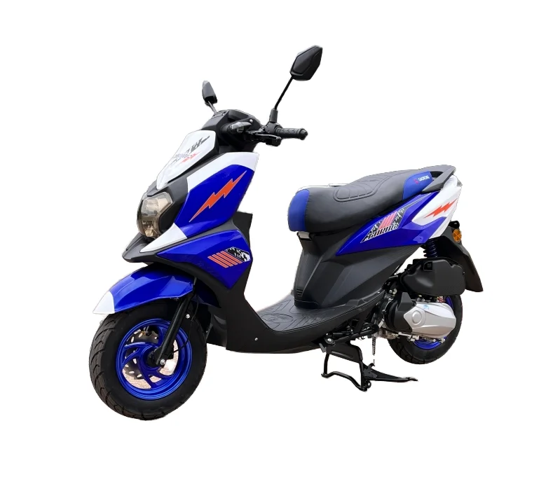 Factory New Fashionable Motorcycle with EEC certificates 125cc Gas Moped Scooter for Street Racing
