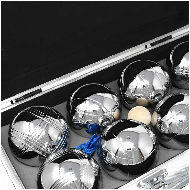 Custom Bocce Ball Set Metal Boules Set Petanque