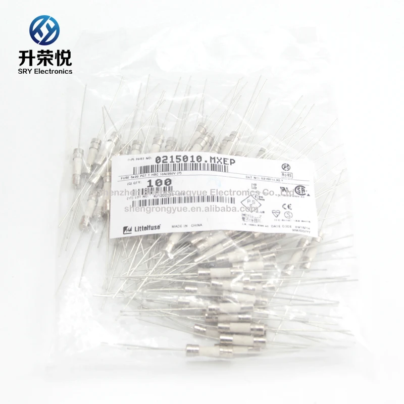 Littelfuse 0215016.MXEP керамический предохранитель T16A 250 В 5*20 мм медленный удар с осевой привести