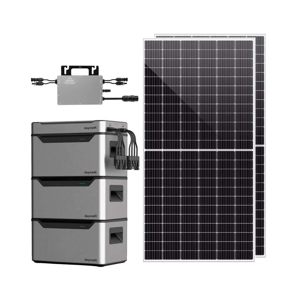 Stackable Lithium batteries and Micro inverter Solar System with PVHub and mono Panels 1KW MESS Balcony Solar System