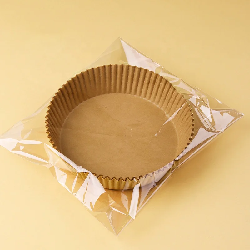 New 100Pcs 6.3 Inch Disposable Round Non-Stick Air Fryer Paper Liner